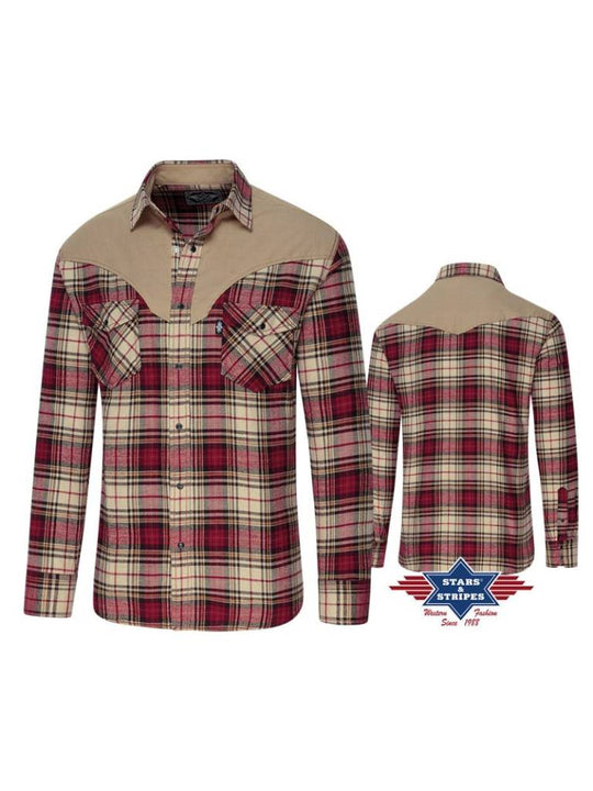 Stars & Stripes A-12 Westernhemd