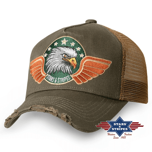 Stars & Stripes Trucker Cap Eagle
