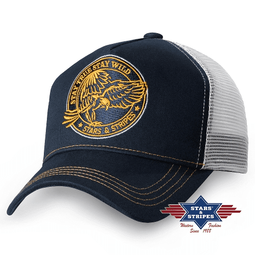 Stars & Stripes Trucker Cap Stay Wild
