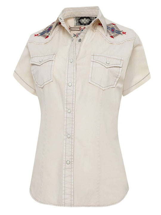 Stars & Stripes Betty Western Bluse