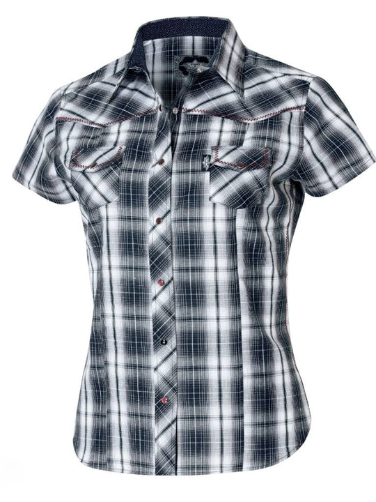 Stars & Stripes Larissa Western Bluse