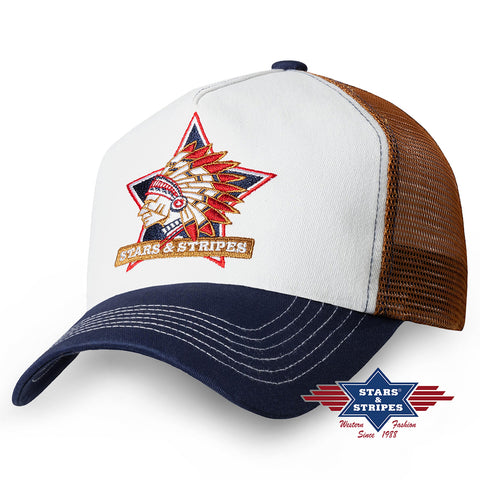 Stars & Stripes Trucker Cap Indian