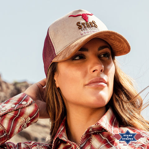 Stars & Stripes Trucker Cap Longhorn