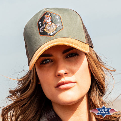 Stars & Stripes Trucker Cap Proud Cowgirl