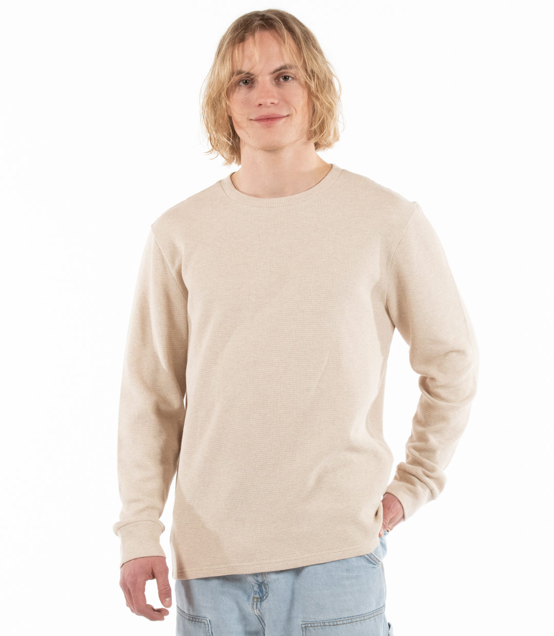 Whateverman WAFFLE CREWNECK