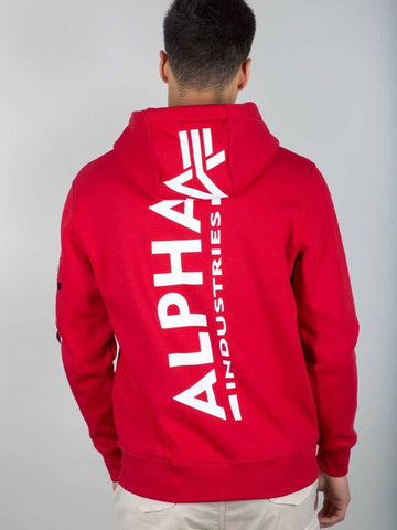 Alpha Industries Back Print Hoody - Salathé Jeans & Army Shop AG