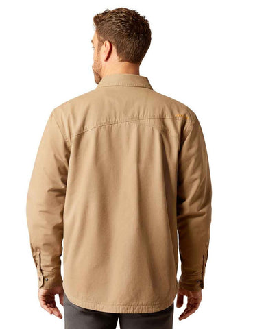 Ariat Rebar Canvas Shirt Jacket KHAKI