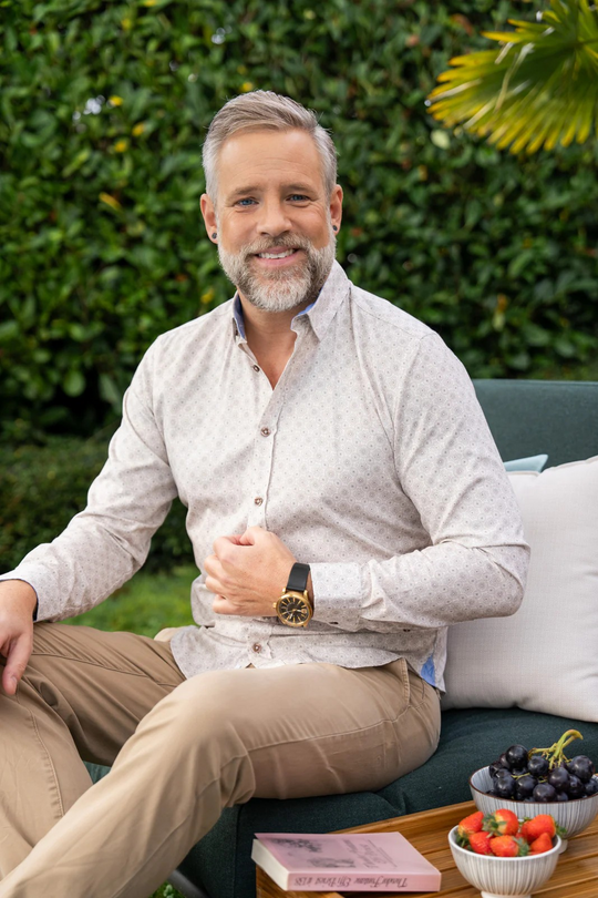 Manilo Herren Freizeithemd mit Grafikprint