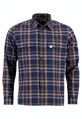 Fynch-Hatton Overshirt Heavy Flannel - Salathé Jeans & Army Shop AG