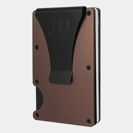 James Dixon Aluminium Wallet Espresso