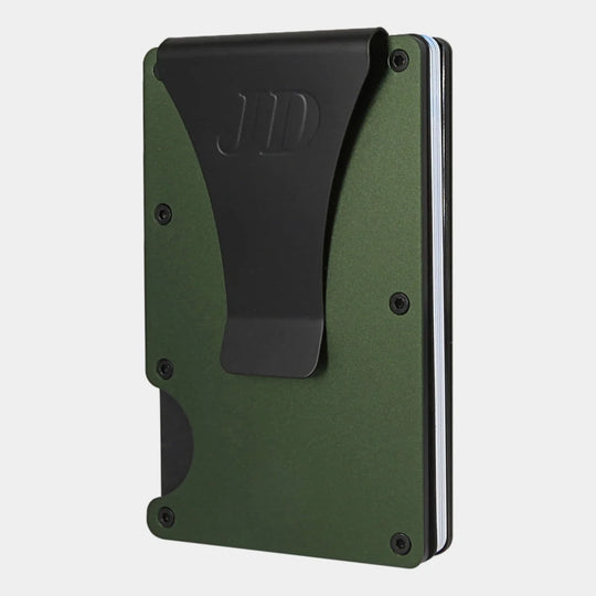 James Dixon Aluminium Wallet Pine Green