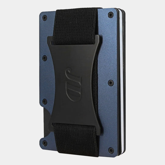 James Dixon Aluminium Wallet Steel Blue