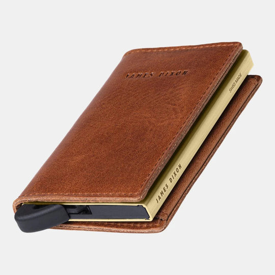 James Dixon Puro Wallet Classic Havana Gold