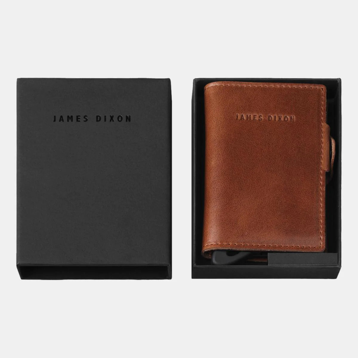 James Dixon Wallet Boton Classic Havana - Salathé Jeans & Army Shop AG