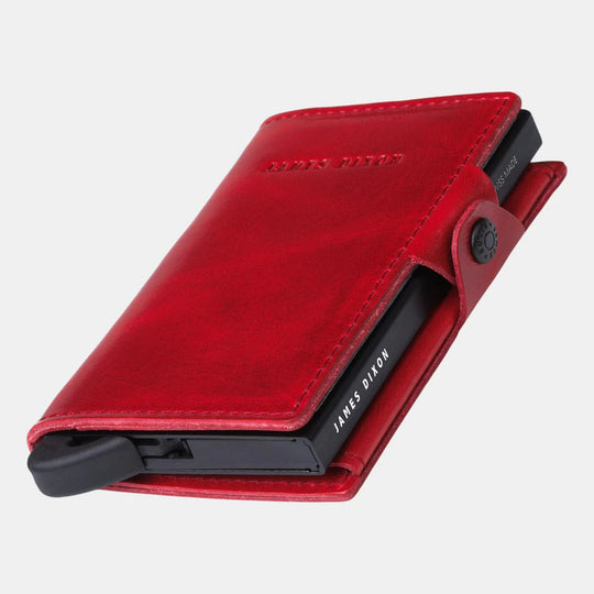 James Dixon Wallet Boton Classic Red