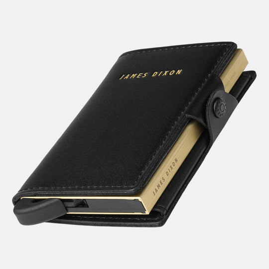 James Dixon Boton Moneda One Black Gold