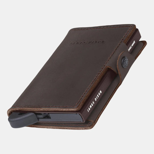 James Dixon Wallet Boton Vintage Cacao