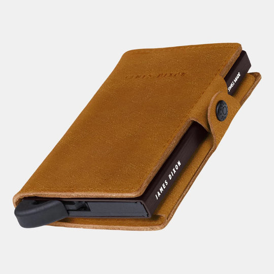 James Dixon Wallet Boton Vintage Ochre