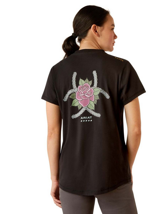 Ariat T-Shirt Rebar Workman Rose