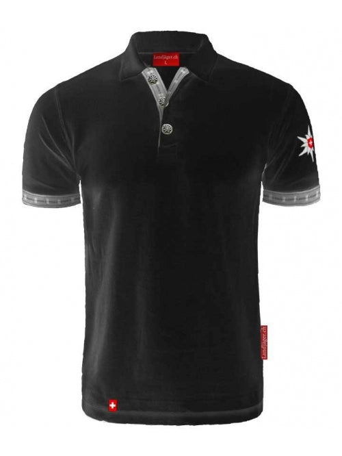 Landjäger Polo-Shirt Edelweiss - Salathé Jeans & Army Shop AG