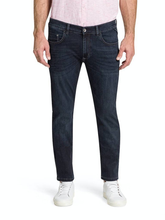 Pioneer Jeans Eric Blue Black Used Buffies