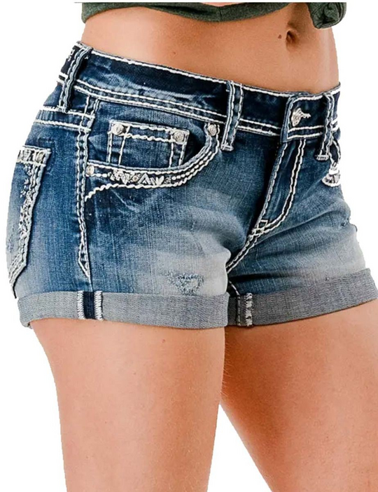 Grace in LA Jeans Shorts Arkansas Border