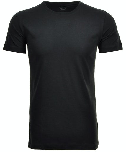 Ragman Doppelpack T-Shirt Bodyfit Rundhals