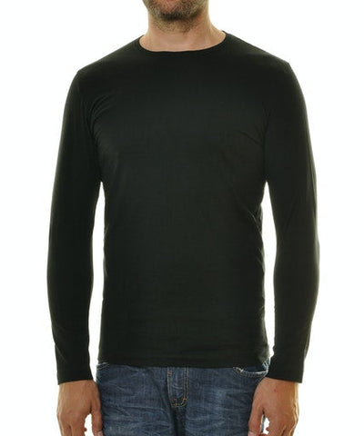 Ragman Langarm Shirt Bodyfit Rundhals - Salathé Jeans & Army Shop AG
