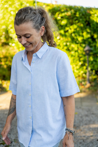 Manilo Damen Oversize Bluse Marie