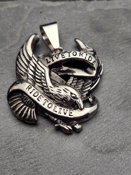 Rock2You Edelstahlanhänger Freedom