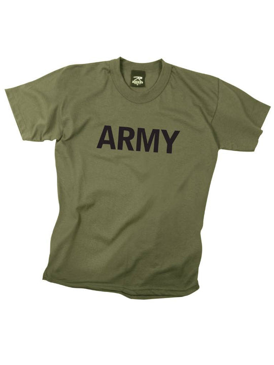 Rothco Kids Army T-Shirt Olive Drab