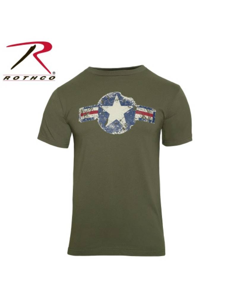 Rothco T-Shirt Vintage Air Corps - Salathé Jeans & Army Shop AG