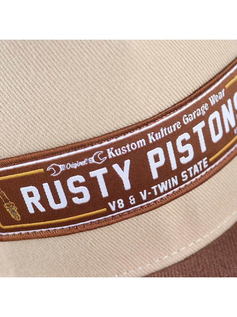 Rusty Pistons Trucker Cap Plate - Salathé Jeans & Army Shop AG