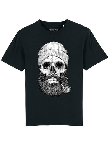 Salathé Clothing Co. T-Shirt Skull Black - Salathé Jeans & Army Shop AG