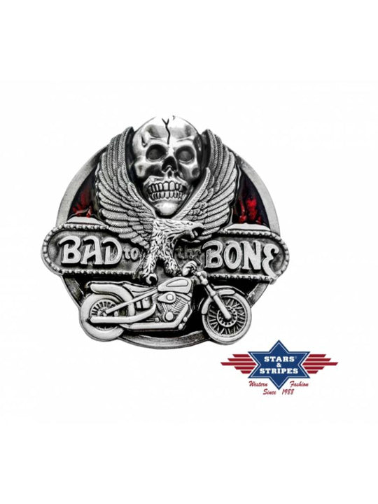 Stars & Stripes Buckle Motorrademblem