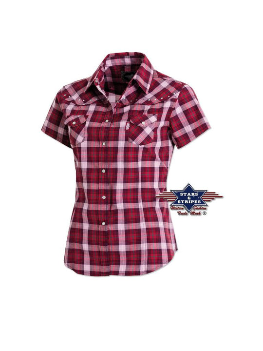 Stars & Stripes Doreen Western Bluse