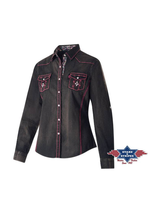 Stars & Stripes Hope Western Bluse