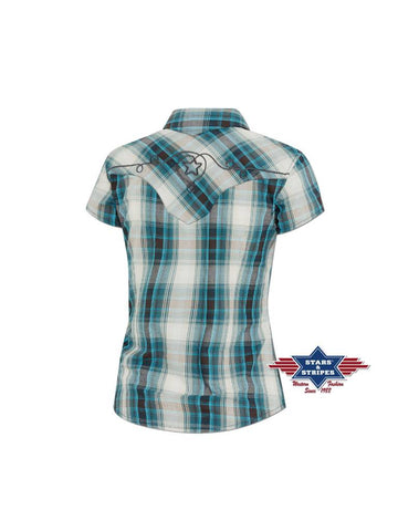 Stars & Stripes Josie Western Bluse - Salathé Jeans & Army Shop AG