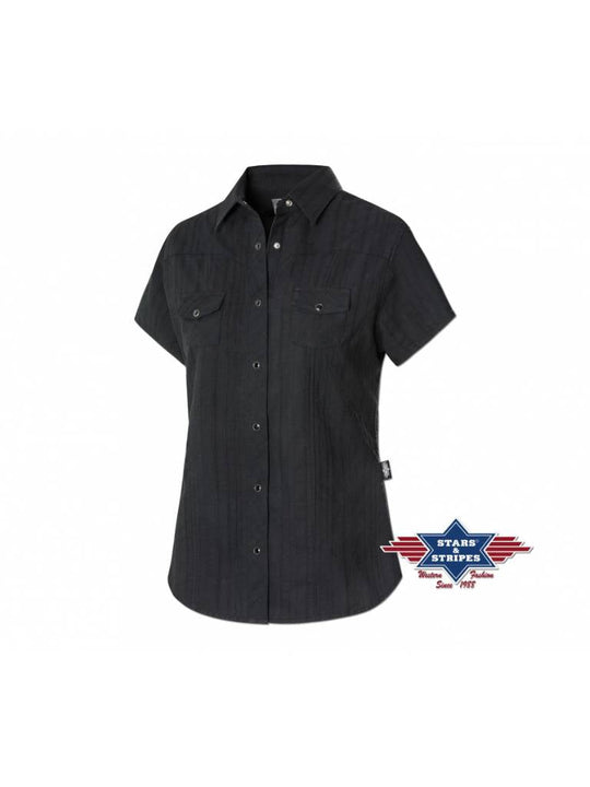 Stars & Stripes Malina Western Bluse