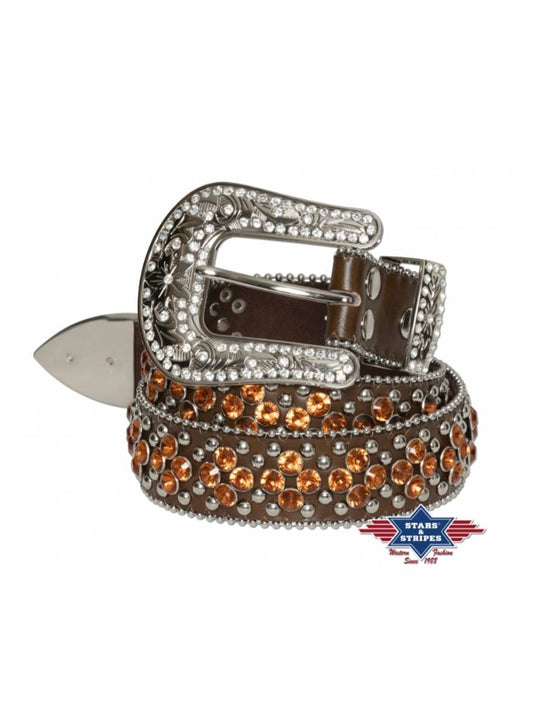 Stars & Stripes Stone-5 Westerngürtel