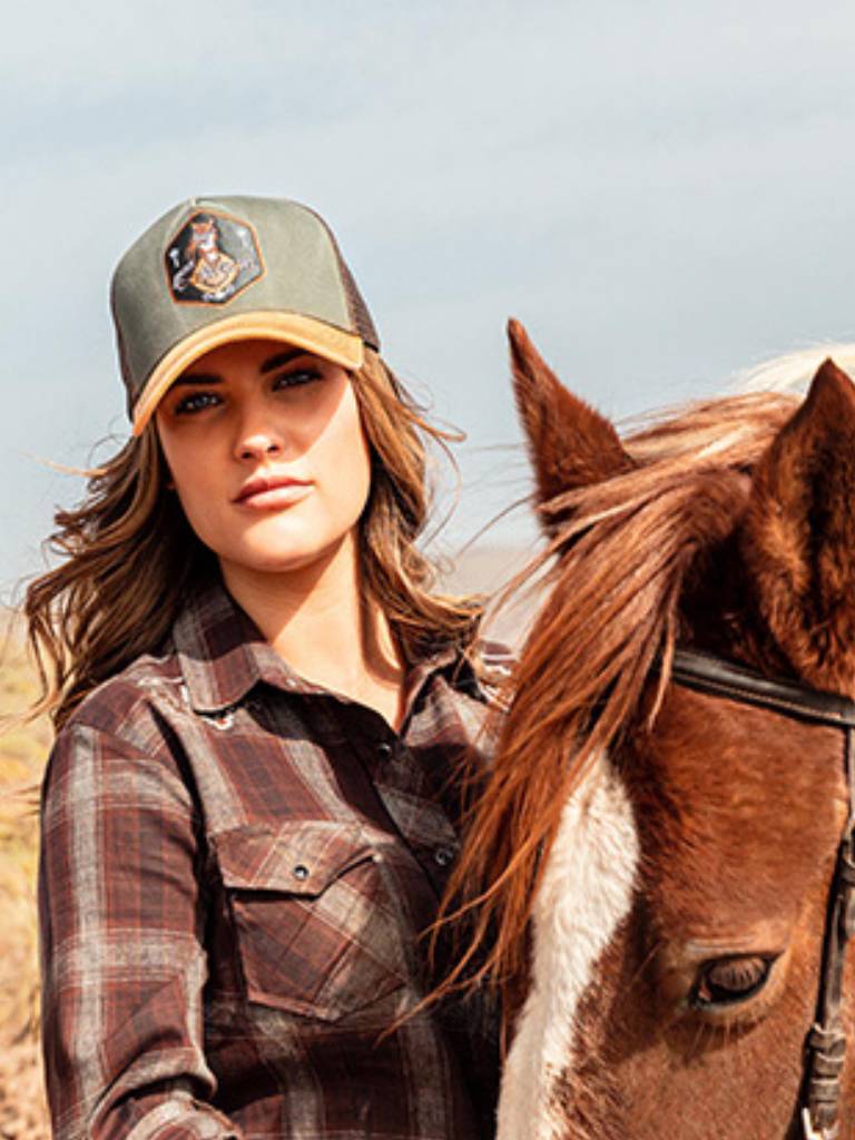 Stars & Stripes Truckercap Proud Cowgirl - Salathé Jeans & Army Shop AG