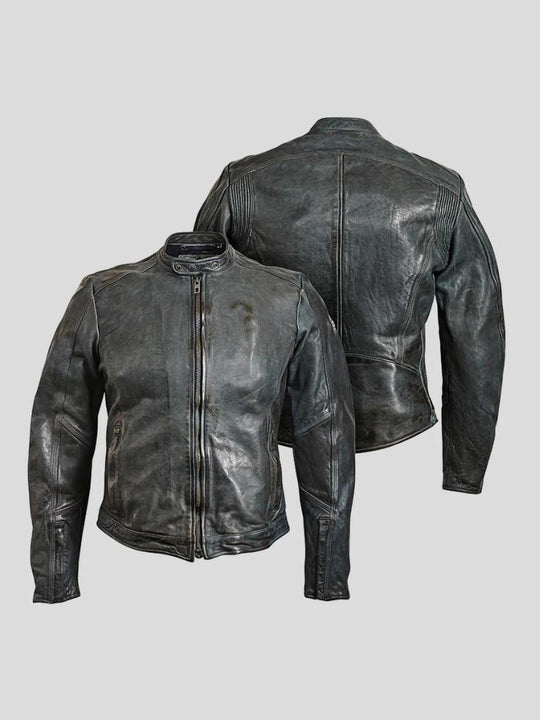 The Rokker Company Street Leather Jacket