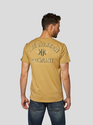 The Rokker Company T-Shirt Eagle Brown - Salathé Jeans & Army Shop AG