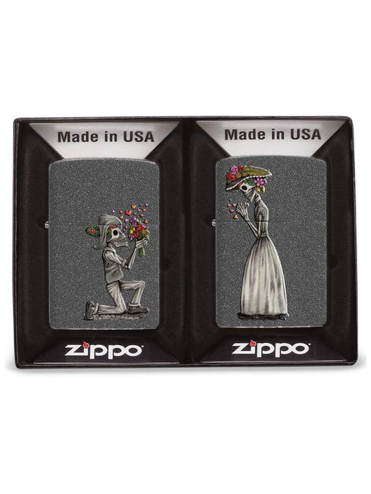 Zippo Feuerzeug Day of Dead Skulls